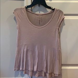Pink short sleeve American eagle top